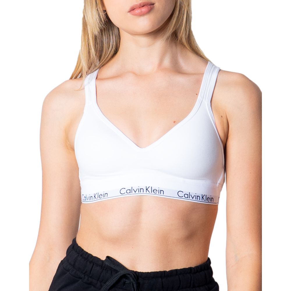 Calvin Klein Underwear White Polyester Bra -   -  Calvin Klein Underwear.