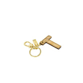 Alviero Martini Prima Classe Beige Leather Keychain -   -  Alviero Martini Prima Classe.
