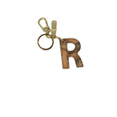 Alviero Martini Prima Classe Beige Leather Keychain -   -  Alviero Martini Prima Classe.