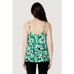 Jacqueline De Yong Green Cotton Tank Top -   -  Jacqueline De Yong.