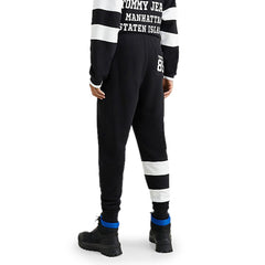 Tommy Hilfiger Jeans Black Cotton Joggers Workout Pant -   -  Tommy Hilfiger Jeans.