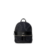 Alviero Martini Prima Classe Black Leather Backpack -   -  Alviero Martini Prima Classe.