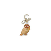 Alviero Martini Prima Classe Beige Leather Keychain -   -  Alviero Martini Prima Classe.