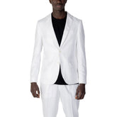 Antony Morato White Linen Blazer -   -  Antony Morato.