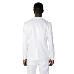 Antony Morato White Linen Blazer -   -  Antony Morato.