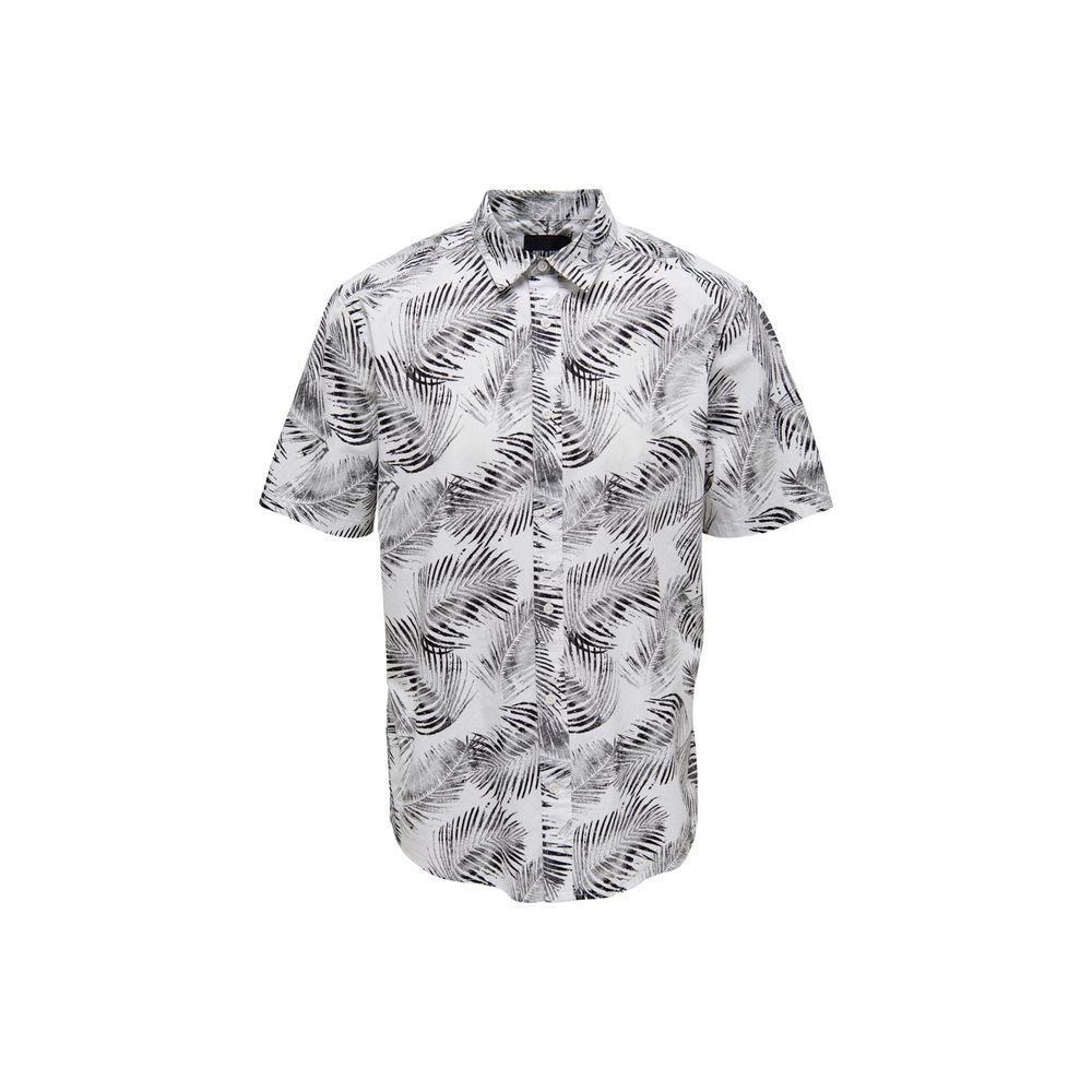 Only & Sons White Cotton Shortsleeve -   -  Only & Sons.