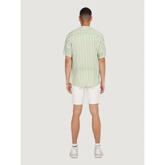 Only & Sons Green Viscose Shortsleeve - - Only & Sons.