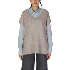 Vero Moda Beige Recycled Polyester Sweater -   -  Vero Moda.