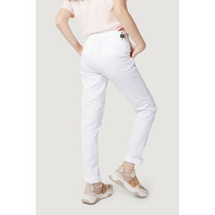 Blauer White Cotton Pant -   -  Blauer.
