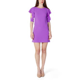 Rinascimento Purple Polyester Midi -   -  Rinascimento.