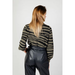 Jacqueline De Yong Green Nylon Sweater -   -  Jacqueline De Yong.