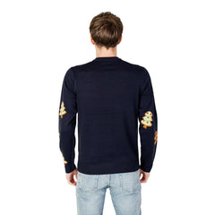 Only & Sons Blue Marabou Sweater - - Only & Sons.