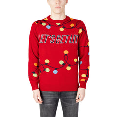 Only & Sons Red Marabou Sweater -   -  Only & Sons.