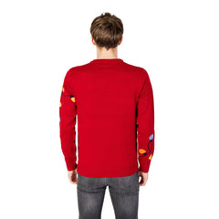 Only & Sons Red Marabou Sweater -   -  Only & Sons.