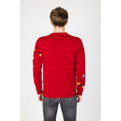 Only & Sons Red Marabou Sweater -   -  Only & Sons.