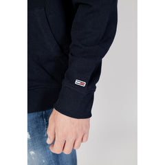 Tommy Hilfiger Jeans Blue Organic Cotton Hoody -   -  Tommy Hilfiger Jeans.