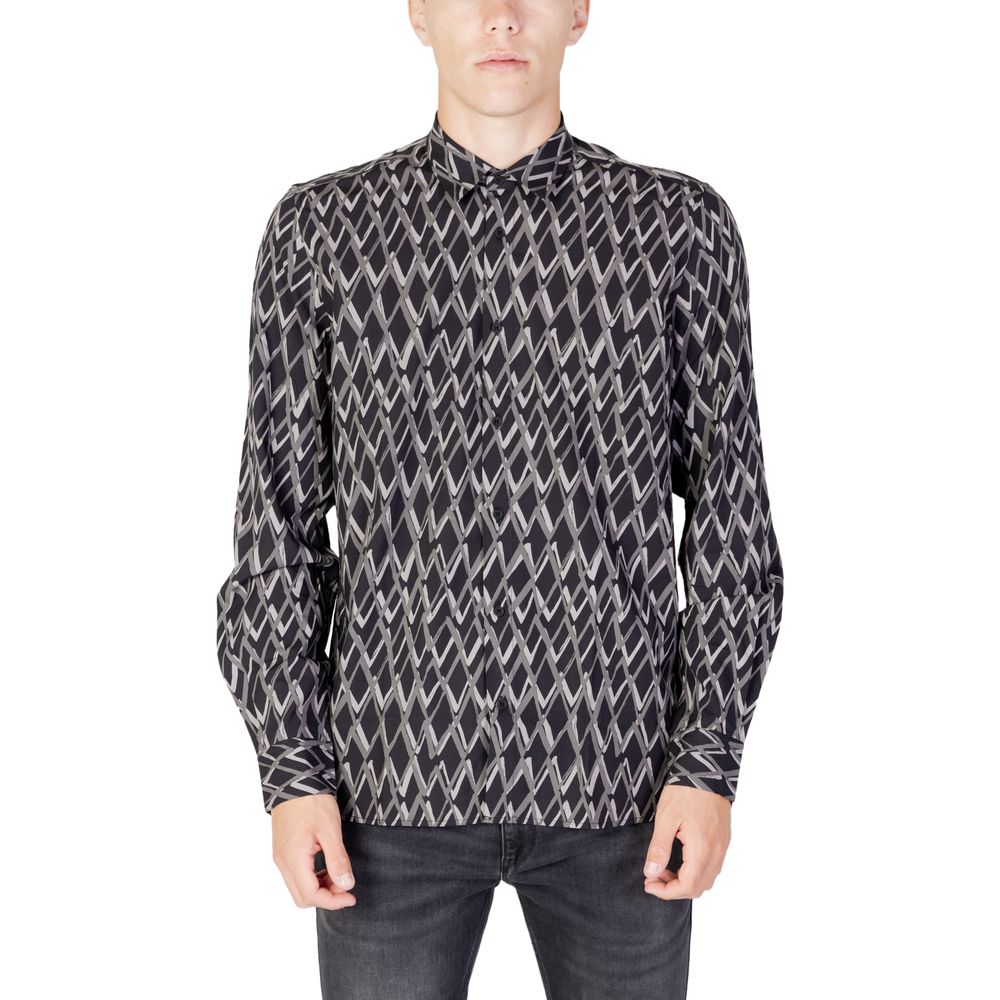 Antony Morato Black Cotton Shirt -   -  Antony Morato.