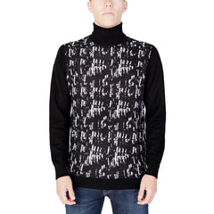 Antony Morato Black Wool Turtleneck -   -  Antony Morato.