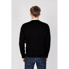 Antony Morato Black Wool Cardigan -   -  Antony Morato.