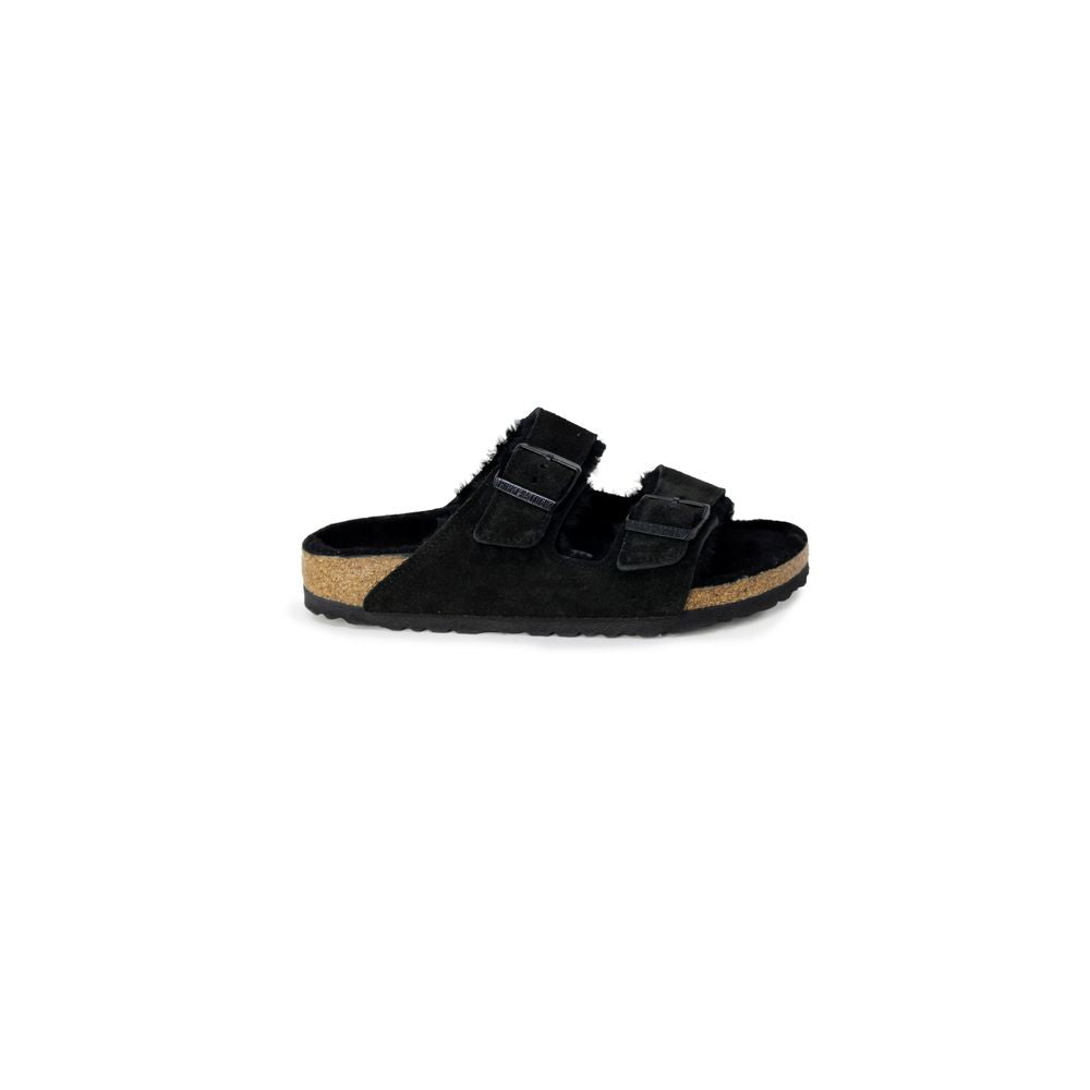 Birkenstock Black Suede Leather Sandal -   -  Birkenstock.