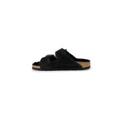 Birkenstock Black Suede Leather Sandal -   -  Birkenstock.