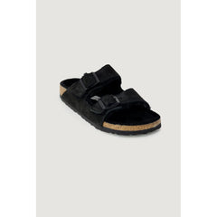 Birkenstock Black Suede Leather Sandal -   -  Birkenstock.