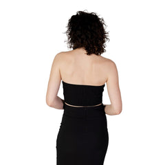 Rinascimento Black Polyester Top -   -  Rinascimento.