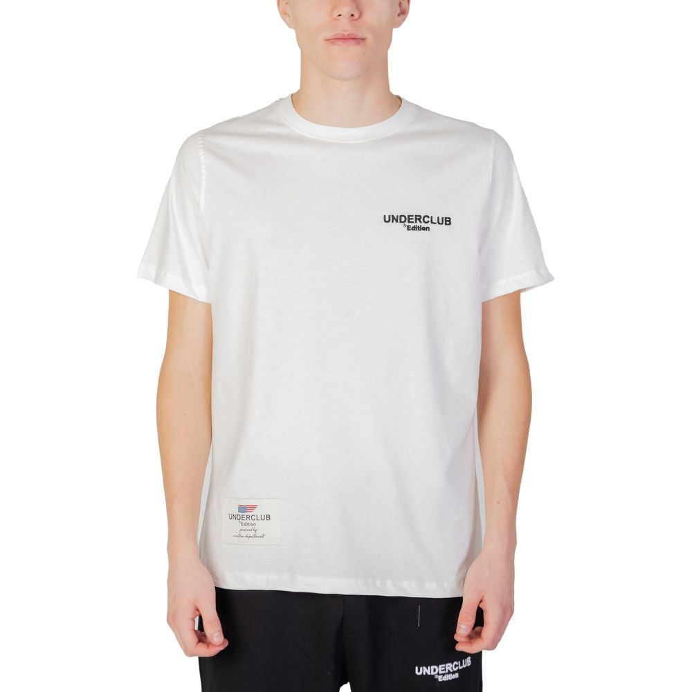 Underclub White Cotton T-Shirt -   -  Underclub.
