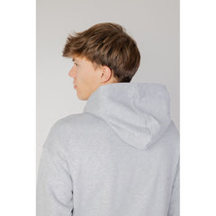 Underclub Gray Cotton Hoody -   -  Underclub.