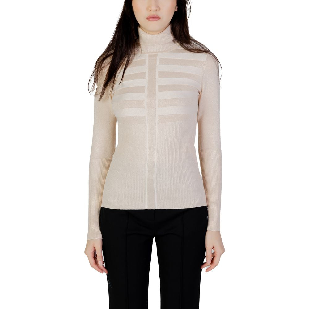 Morgan De Toi Pink Viscose Turtleneck -   -  Morgan De Toi.