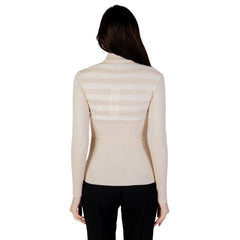Morgan De Toi Pink Viscose Turtleneck -   -  Morgan De Toi.