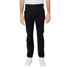 Tommy Hilfiger Jeans Black Organic Cotton Pant -   -  Tommy Hilfiger Jeans.