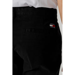 Tommy Hilfiger Jeans Black Organic Cotton Pant -   -  Tommy Hilfiger Jeans.