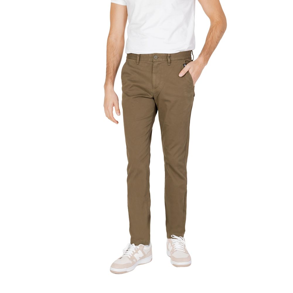 Tommy Hilfiger Jeans Green Organic Cotton Pant -   -  Tommy Hilfiger Jeans.