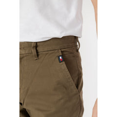 Tommy Hilfiger Jeans Green Organic Cotton Pant -   -  Tommy Hilfiger Jeans.