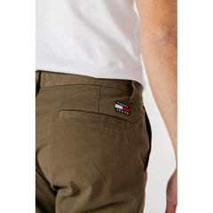 Tommy Hilfiger Jeans Green Organic Cotton Pant -   -  Tommy Hilfiger Jeans.