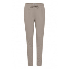 ICHI Beige Polyester Pant -   -  ICHI.