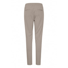 ICHI Beige Polyester Pant -   -  ICHI.