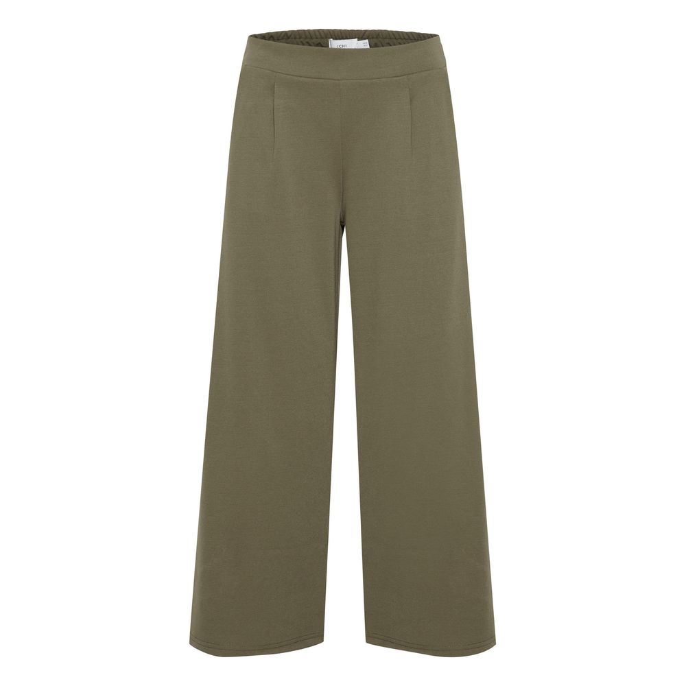 ICHI Green Recycled Polyester Pant -   -  ICHI.