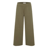 ICHI Green Recycled Polyester Pant -   -  ICHI.