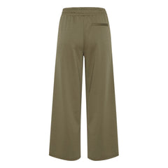 ICHI Green Recycled Polyester Pant -   -  ICHI.