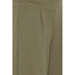 ICHI Green Recycled Polyester Pant -   -  ICHI.