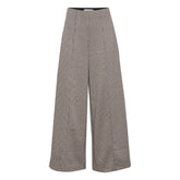 ICHI Beige Polyester Pant -   -  ICHI.