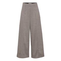 ICHI Beige Polyester Pant -   -  ICHI.
