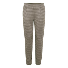 ICHI Beige Polyester Pant -   -  ICHI.