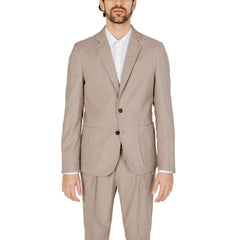 Antony Morato Beige Polyester Blazer -   -  Antony Morato.