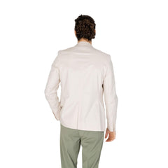 Antony Morato Cream Cotton Blazer -   -  Antony Morato.