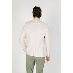 Antony Morato Cream Cotton Blazer -   -  Antony Morato.