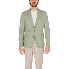 Antony Morato Green Cotton Blazer -   -  Antony Morato.