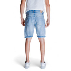 Antony Morato Light Blue Cotton Bermuda -   -  Antony Morato.